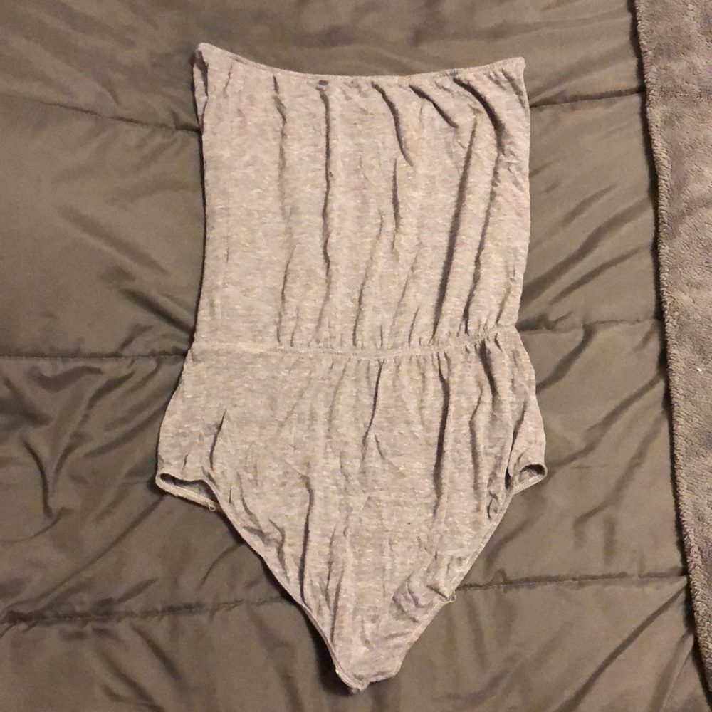 American Apparel tube top body suit